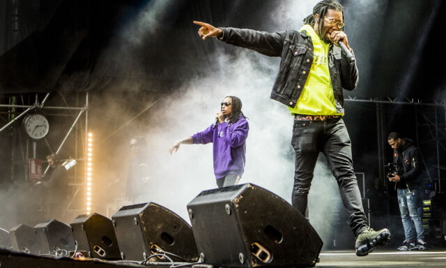 image: Migos fikk det til å putre i pjuskregnet